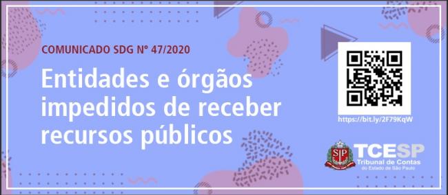 Mais de 1,6 mil entidades estão impedidas de receber recursos públicos