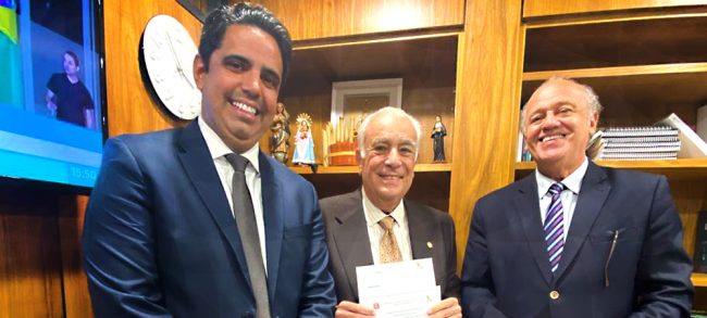 Bancada paulista na Câmara Federal é convidada para solenidade dos 100 anos do TCE