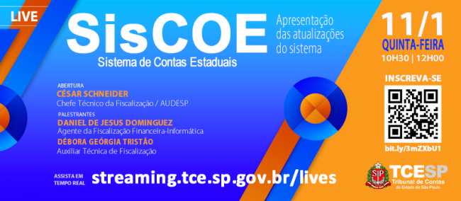 TCESP promove curso sobre as atualizações do SisCOE