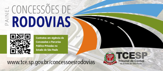 Novo painel do TCE monitora concessões de rodovias