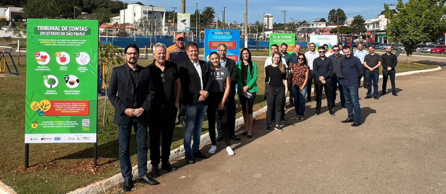 Cidades paulistas recebem totens informativos do TCE sobre Desenvolvimento Sustentável