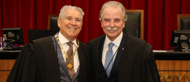 Colegiado do TCESP realiza primeira sessão plenária sob nova Presidência