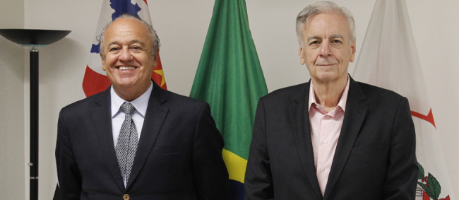 Conselheiro Dimas Ramalho visita TCMSP e reafirma parceria entre Tribunais