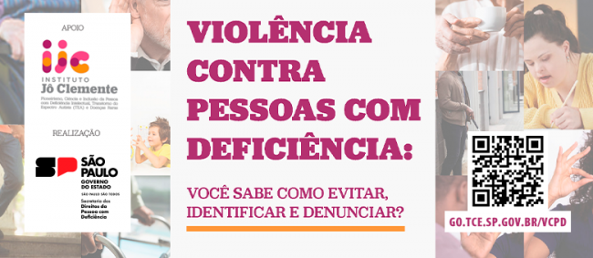 TCESP disponibiliza guia de prevenção de violência contra Pessoas com Deficiência