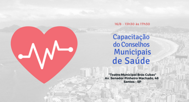 TCE oferece capacitação para Conselhos Municipais de Saúde em Santos