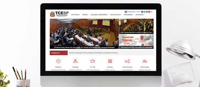 Site do Tribunal de Contas do Estado registra mais de 2 milhões de acessos ao longo de 2018