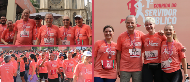 TCESP e AFPESP realizam a 1ª Corrida do Servidor Público no centro da capital paulista