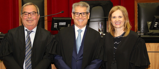 Tribunal empossa Mesa Diretora para 2019 na sexta