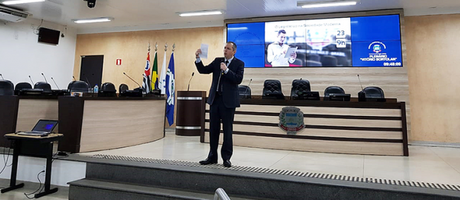 Auditor do TCE participa de fórum regional com Vereadores