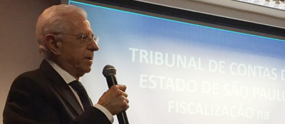 Conselheiro discute fiscalização na saúde em curso do MP