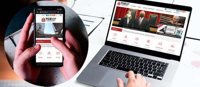 Portal do TCESP registra mais de 2,8 milhões de acessos em 2021
