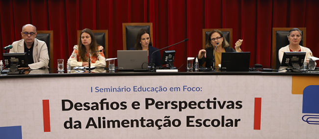 Evento debate papel dos Tribunais de Contas e garantia dos direitos à Alimentação Escolar
