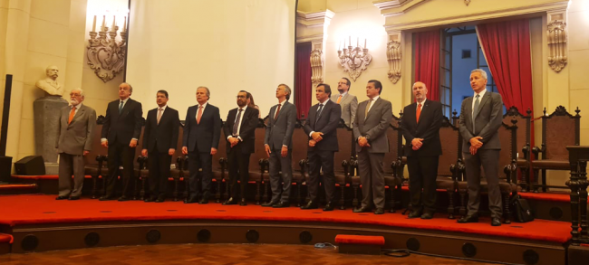 Conselheiros do TCESP participam de homenagem a Ministro e ex-Ministros do STF na Faculdade de Direito da USP