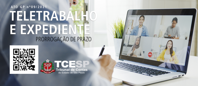 TCESP prorroga regime de teletrabalho exclusivo até 30 de abril