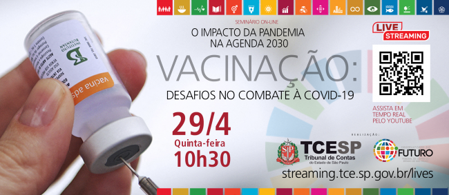 TCESP reúne OMS e Butantan em debate na quinta sobre vacinação