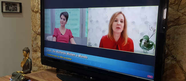 Presidente do Tribunal é homenageada pelo CNPTC