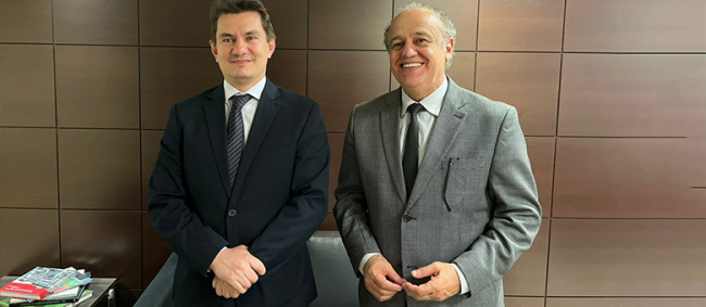 Presidente do TCE tem audiência com Defensor Público Geral