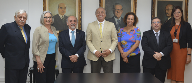 Presidente do Tribunal reúne-se com diretoria da AFPESP