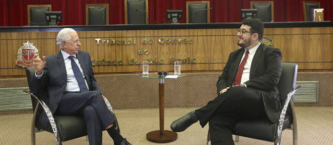 Rede Alesp exibirá entrevista com o Vice-Presidente do Tribunal de Contas