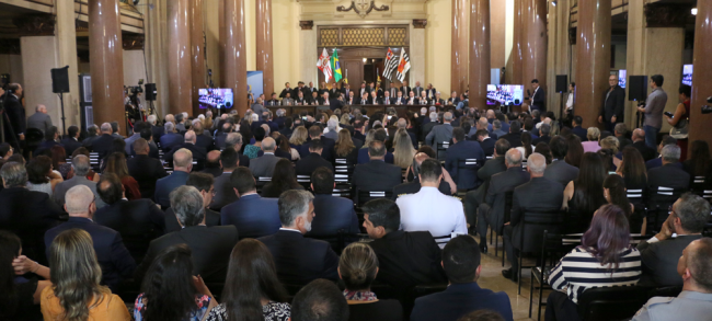 Tribunal de Contas participa de solenidade de posse do TRE-SP