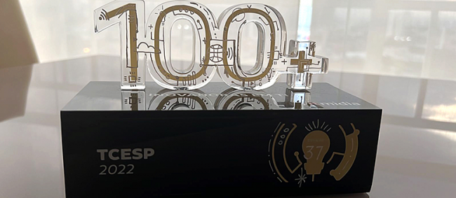 TCESP recebe prêmio por inovação no uso da Tecnologia da Informação