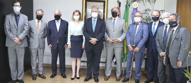 Tribunal de Contas recebe visita do Presidente do TJSP