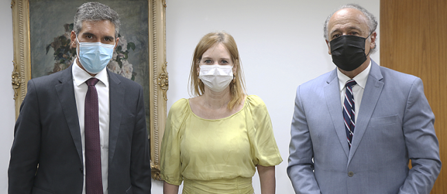 Vice-Presidente do TCE-ES visita TCESP