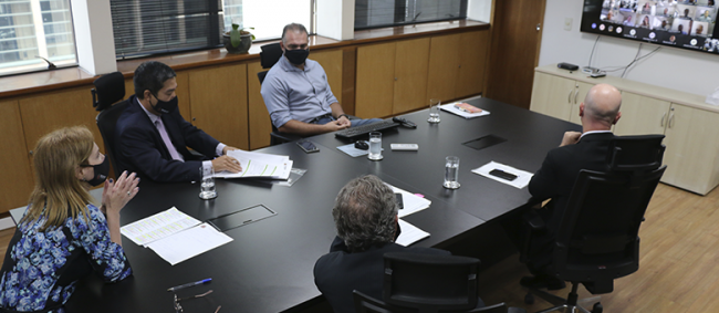 Presidente do TCESP e Diretores discutem aprimoramentos na fiscalização 