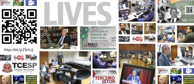 Lives do TCESP já ultrapassam a marca dos 100 mil acessos