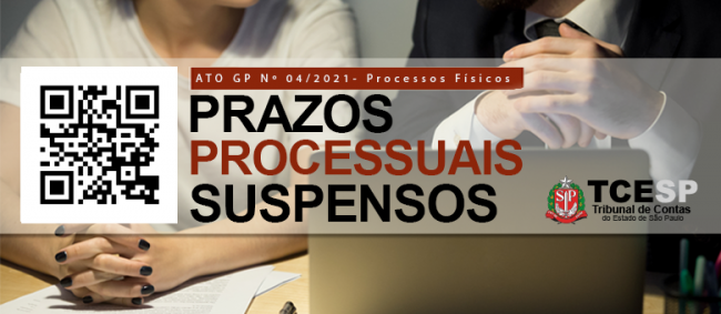 Tribunal de Contas suspenderá prazos, julgamentos e vista a processos físicos