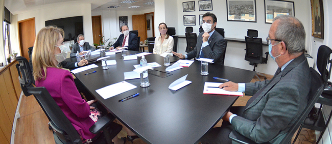 TCE e Estado se reúnem para tratar sobre enfrentamento da COVID-19