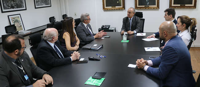 TCESP recebe visita do Reitor e Diretores da Unicamp