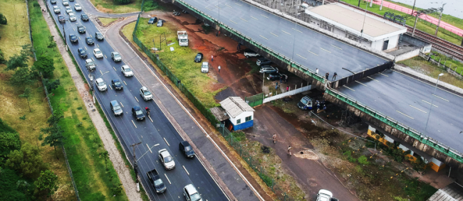 TCE determina que DER regularize o domínio dos viadutos nas marginais