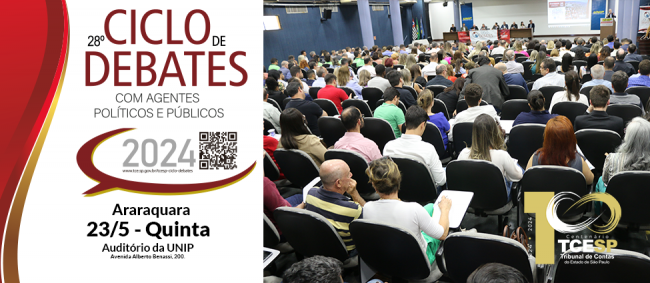 Araraquara sedia encontro regional do Tribunal de Contas com 63 municípios no dia 23