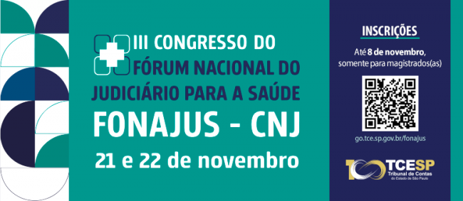 III Congresso Nacional do Fonajus acontecerá em novembro