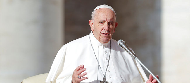 Papa enaltece ação dos TCs e conclama sociedade a combater corrupção