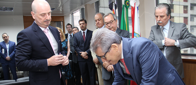 Conselheiro Roque Citadini assume a Presidência da Corte de Contas paulista