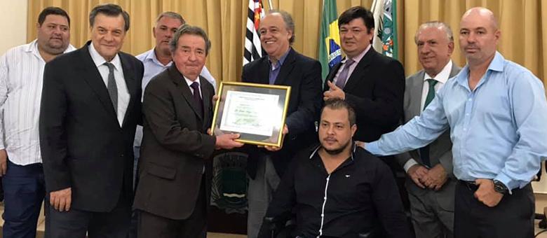 Secretário-Diretor Geral do TCE é homenageado em Boa Esperança do Sul