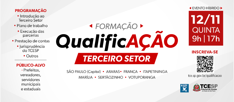 Formação QualificAÇÃO realiza nova edição com tema inédito em sete cidades paulistas