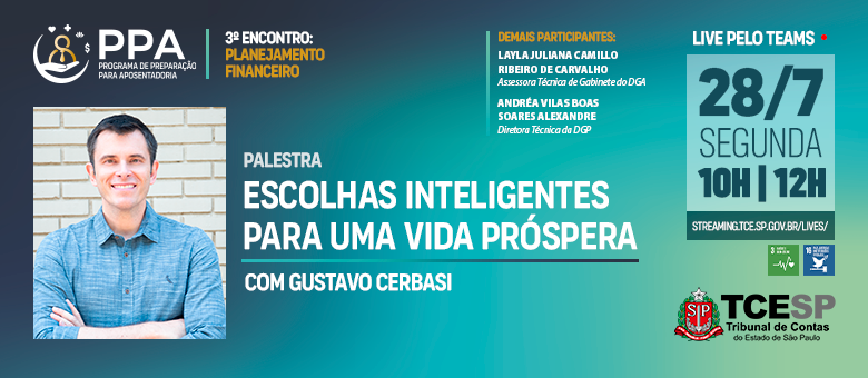 Planejamento Financeiro será tema do 3º encontro do Programa de Preparação para Aposentadoria 