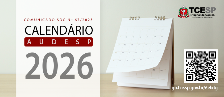 Tribunal de Contas divulga calendário de obrigações para exercício de 2026