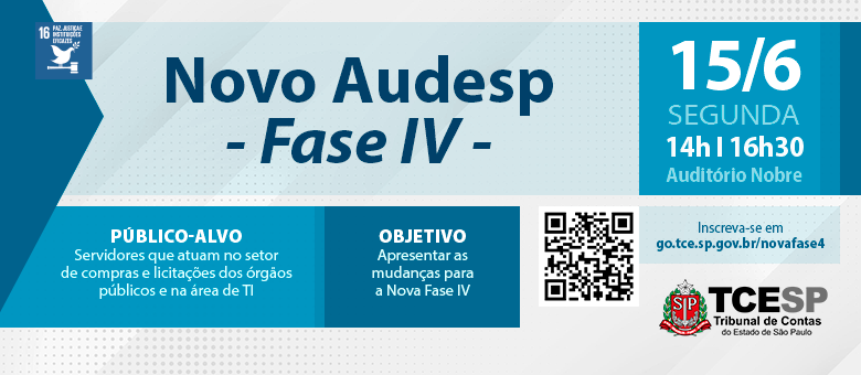 Corte promove encontro para debater sobre nova Fase IV do Sistema Audesp