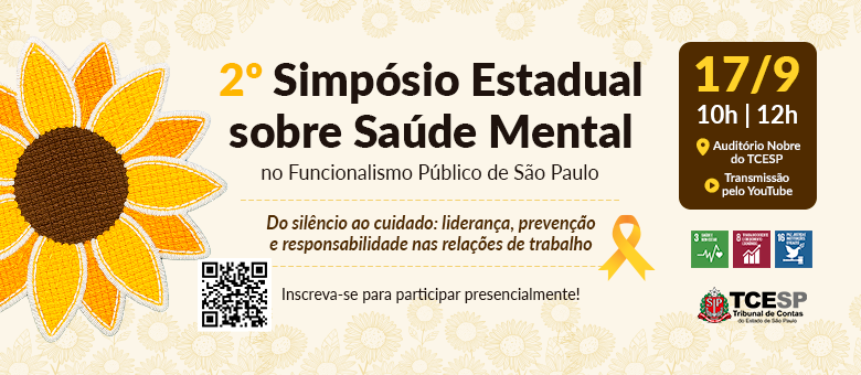 TCESP realiza II Simpósio Estadual sobre Saúde Mental no Funcionalismo Público