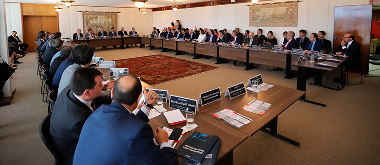 Presidente do Tribunal de Contas participa de encontro no STF sobre obras paralisadas