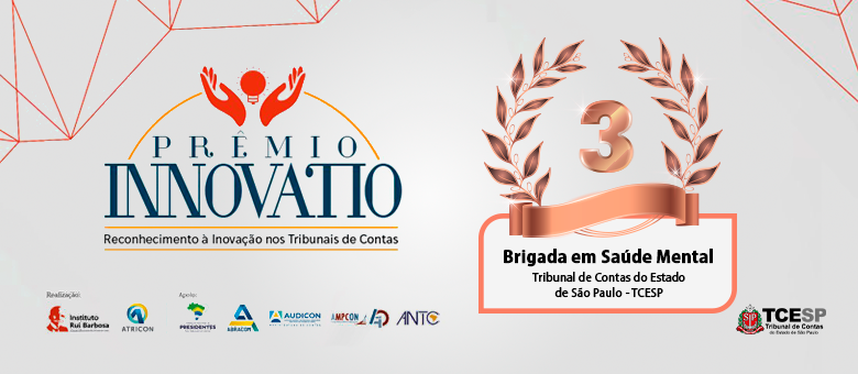 Innovatio 2025 premia TCESP por projeto pioneiro em saúde mental no serviço público
