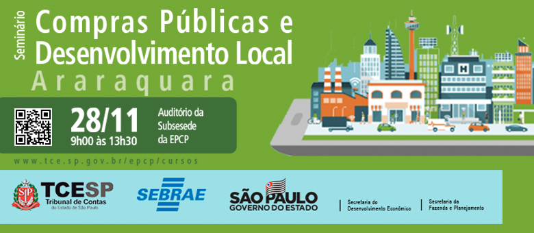 Araraquara recebe seminário sobre compras públicas e desenvolvimento local