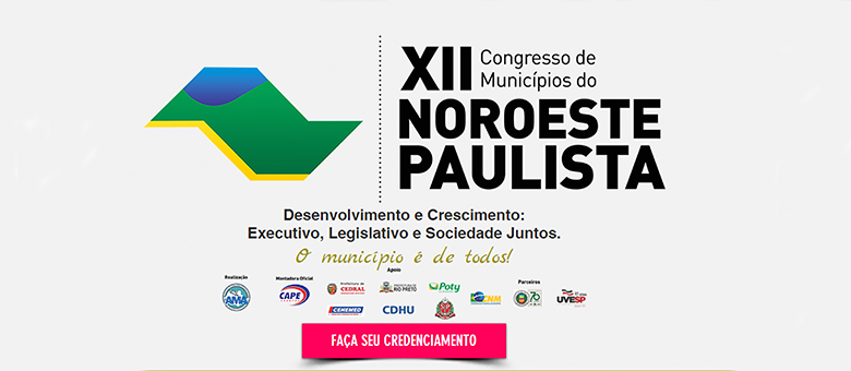 TCE integra programação de Congresso de Municípios do Noroeste Paulista