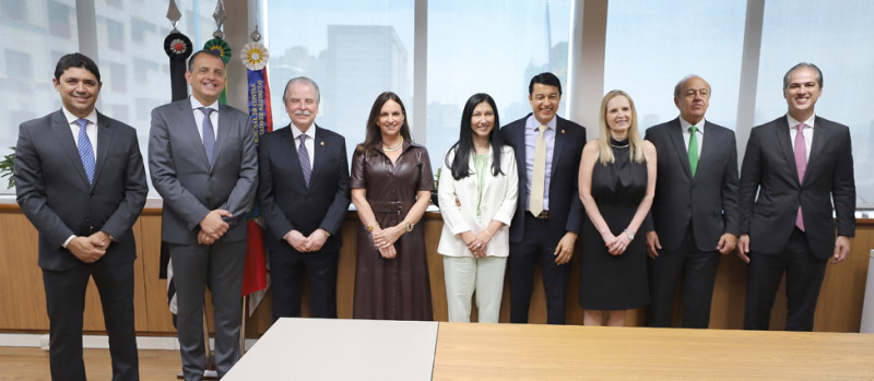 Conselheiro Carlos Cezar toma posse administrativa no Tribunal de Contas do Estado de SP