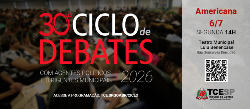 Americana recebe mais uma rodada do Ciclo de Debates do TCESP