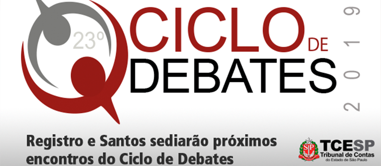 Registro e Santos sediarão próximos encontros do Ciclo de Debates